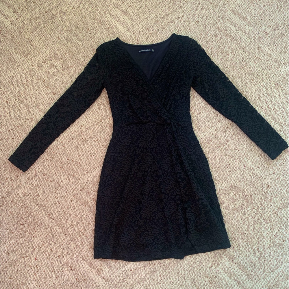 Abercrombie & Fitch Black Lace Dress